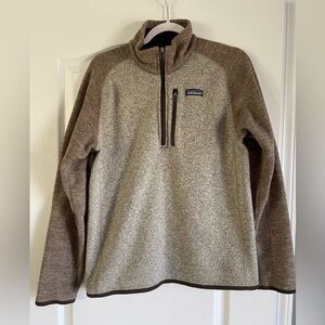 Mens Patagonia 1/4 zip better sweater sz medium